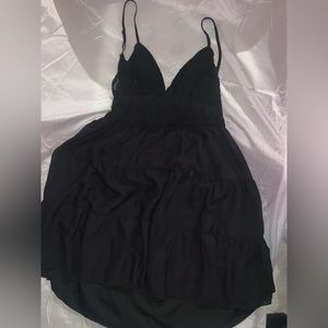 Beautiful short flowy black dress